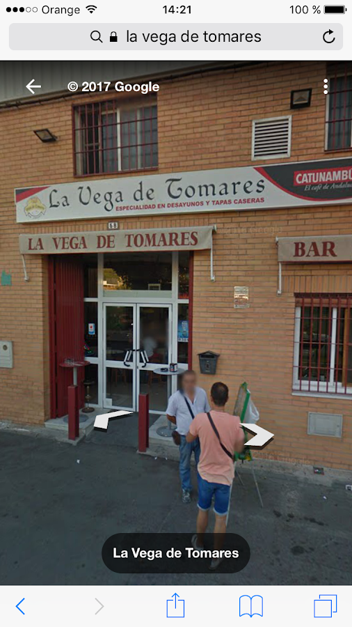 Bar restaurante La Vega de Tomares